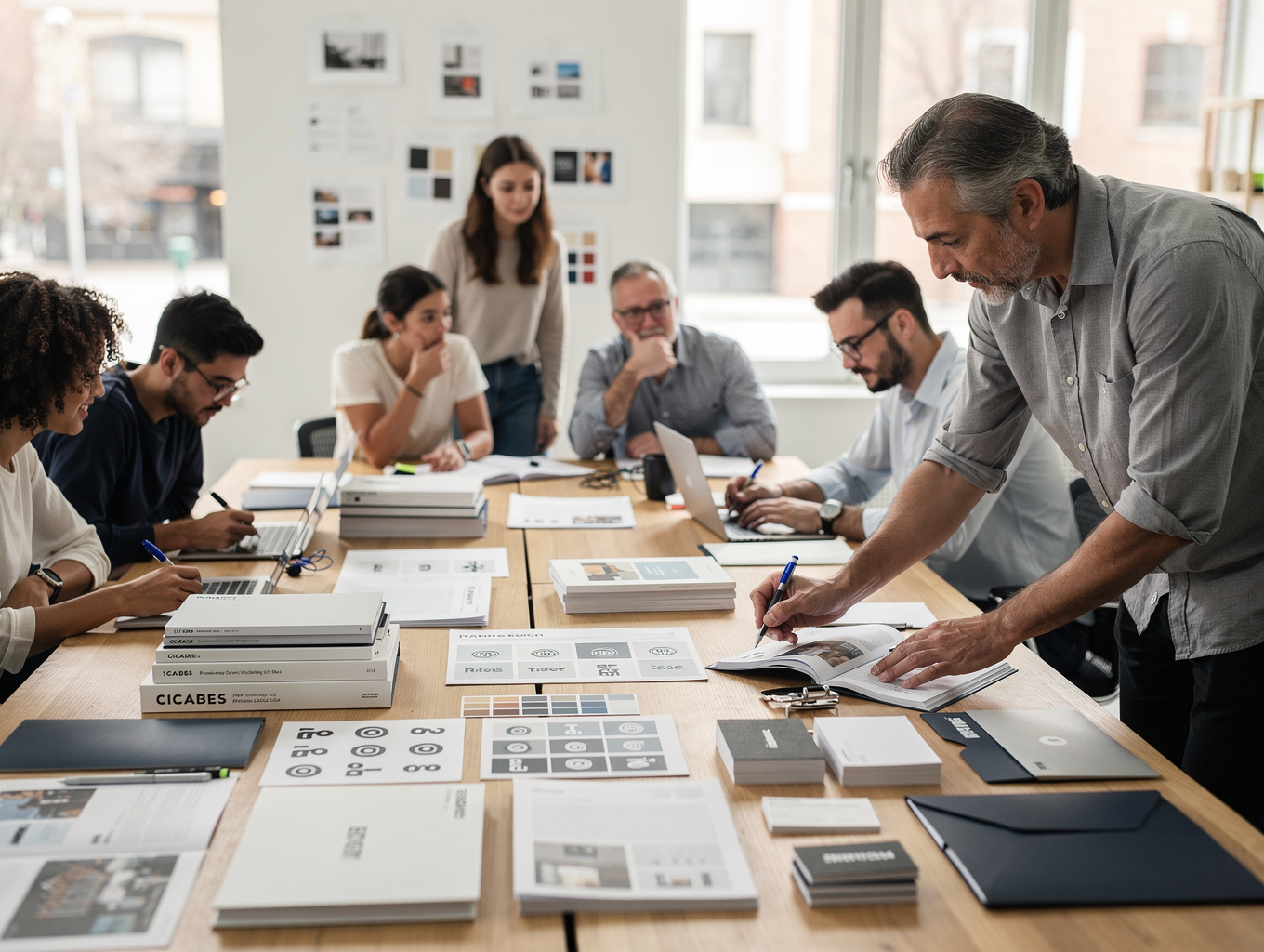 Stationery and brand identity collateral mockup