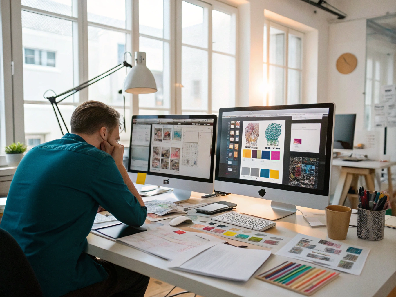 Creative graphic design and packaging prototypes