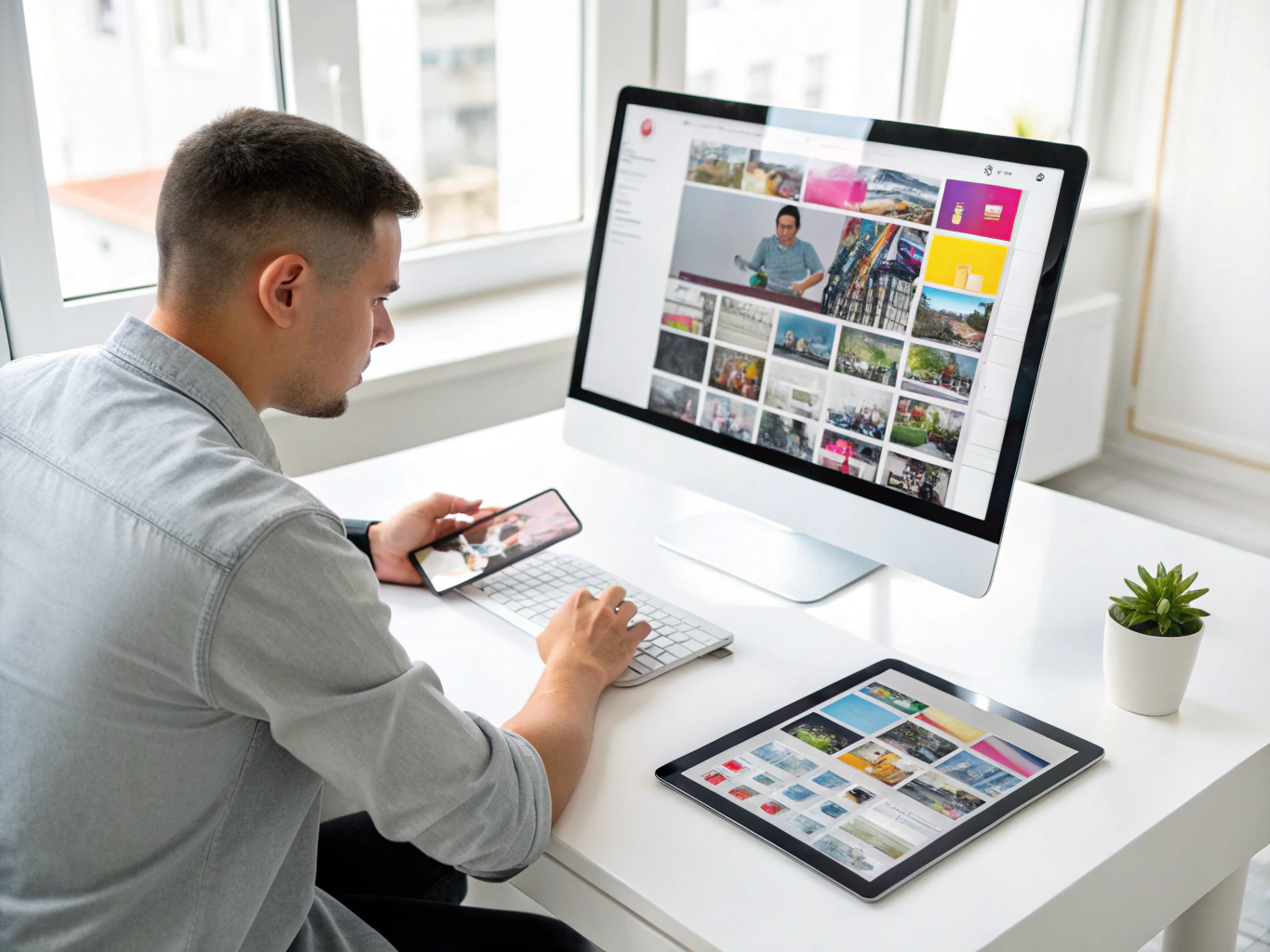 Social media creative strategy and content studio